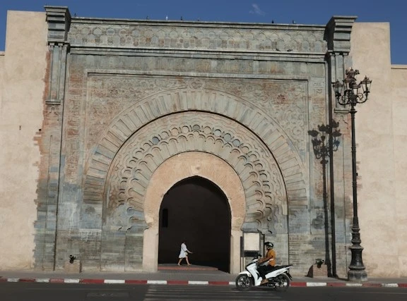 Puerta Bab Agnaou de Marrakech
