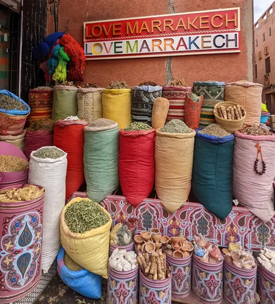 Calles de la Medina de Marrakech