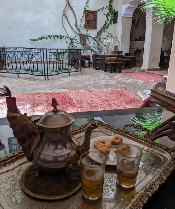 Riad tradicional en Marrakech