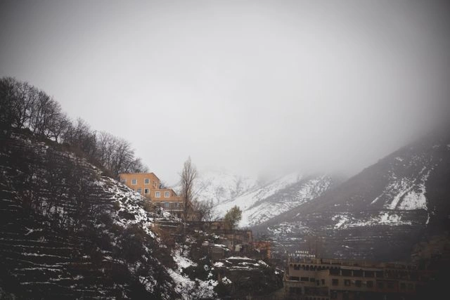 Montañas del Atlas alrededor de Imlil
