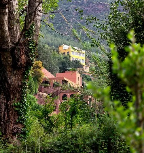 Paisaje del Valle de Ourika en Marruecos