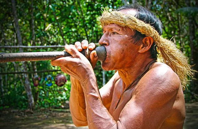 Comunidad nativa en la Amazonía peruana