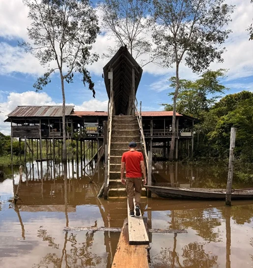 Paseo en barco por el Río Amazonas