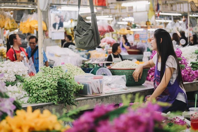 Mercado de las Flores Bangkok