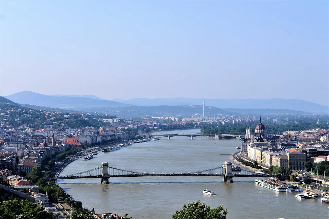 Vista aérea de Budapest