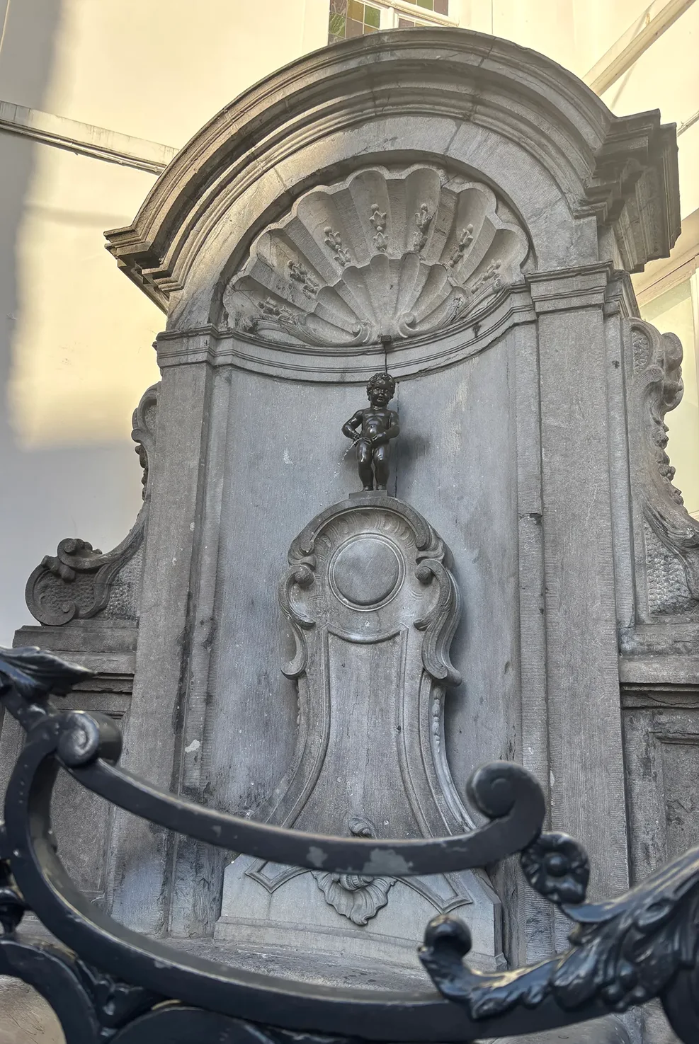 Manneken Pis en Bruselas