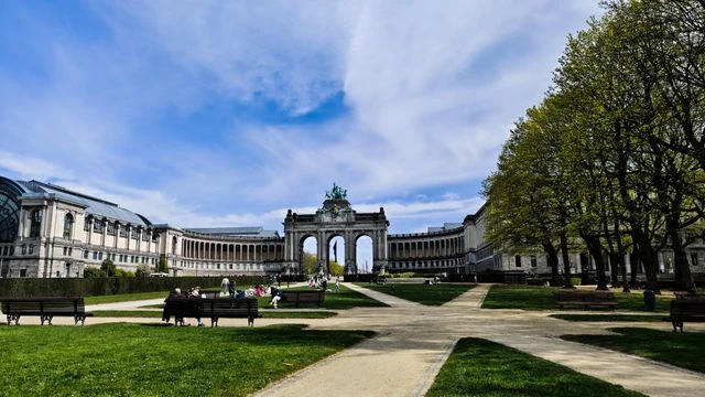 Parque del Cincuentenario en Bruselas