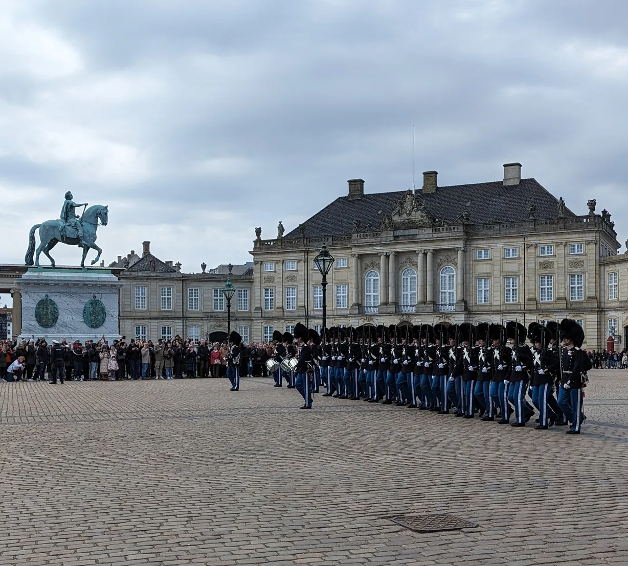 Palacio de Amalienborg en Copenhague
