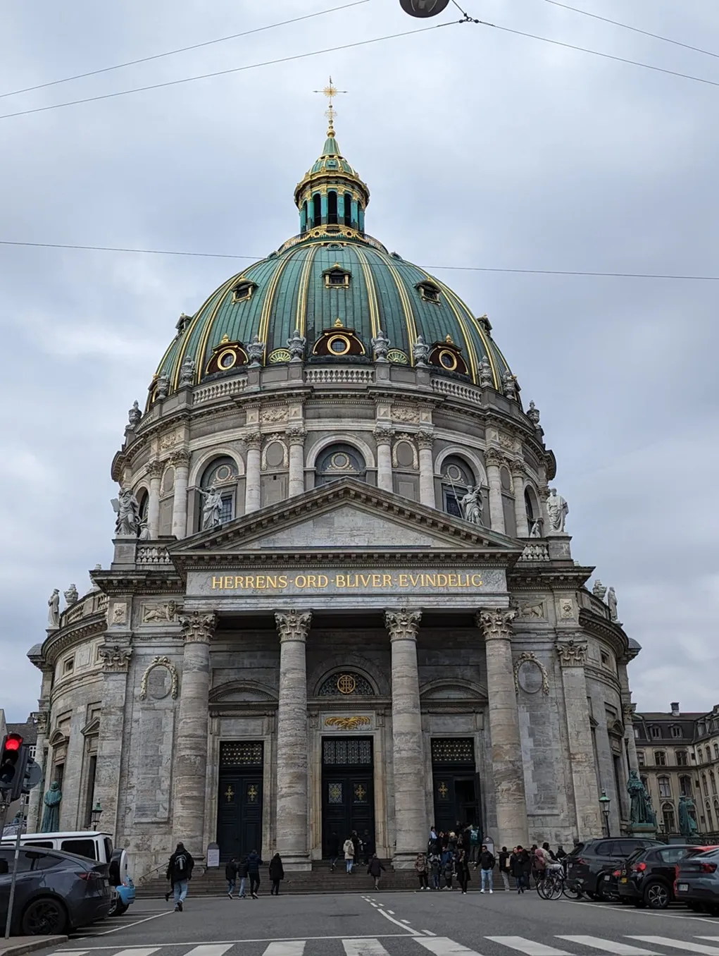 Iglesia de Mármol en Copenhague