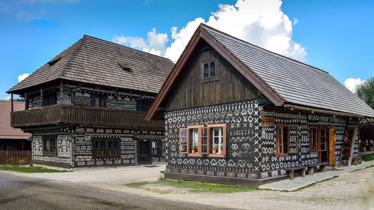Casas típicas de Čičmany