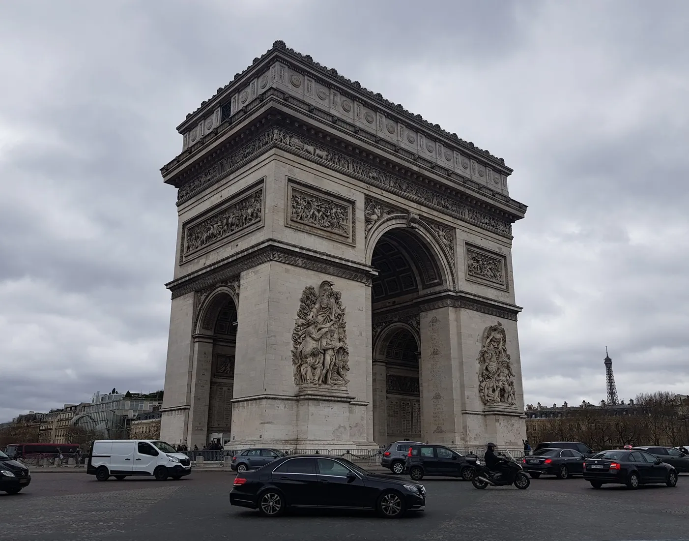 Arco de Triunfo en París