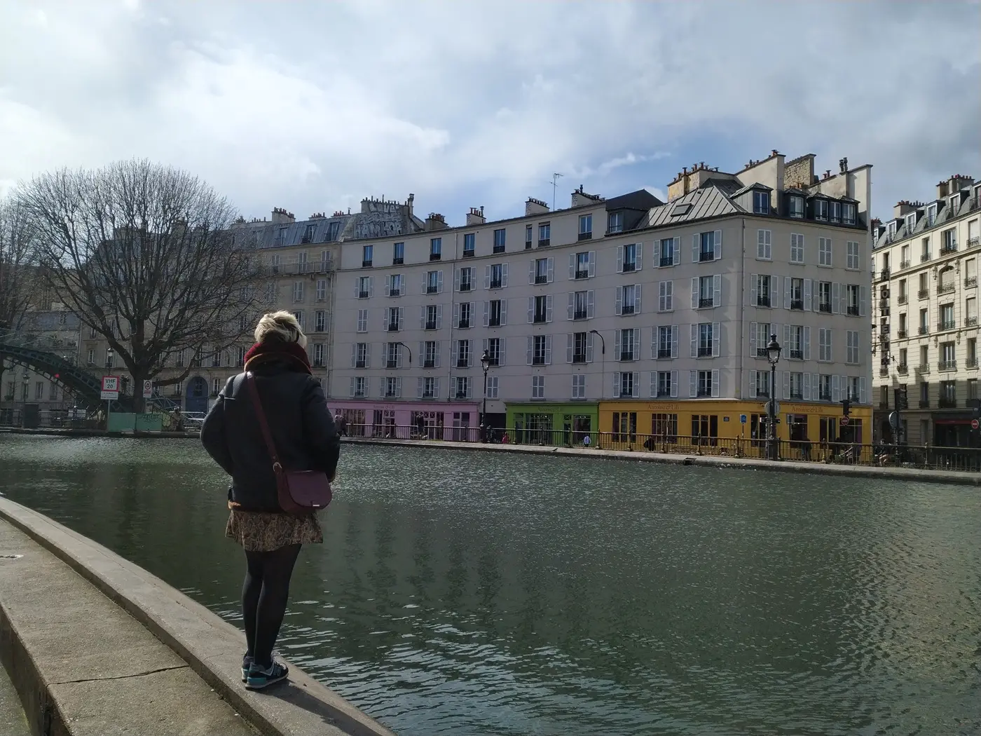 Canal Saint-Martin en París