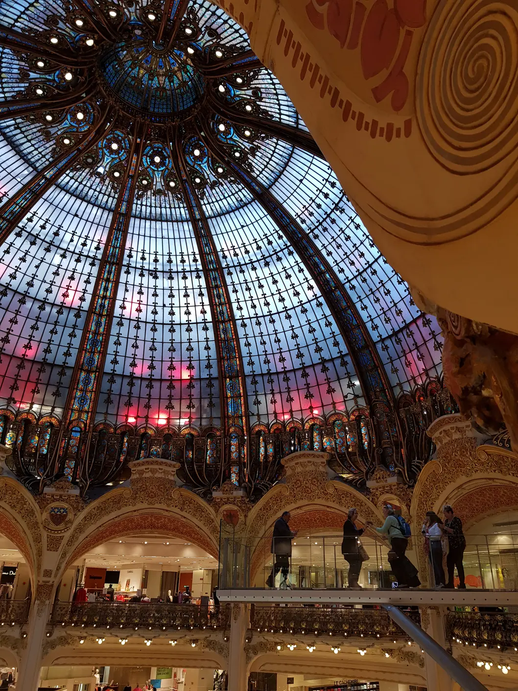 Galerías Lafayette en París