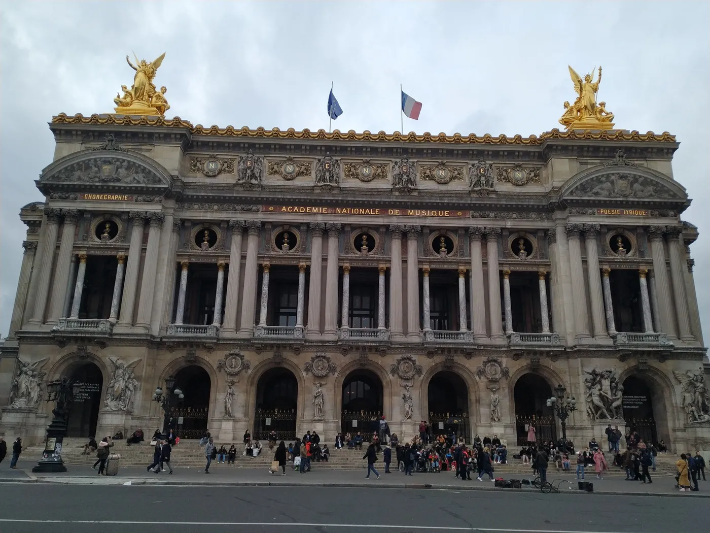 Ópera Garnier en París