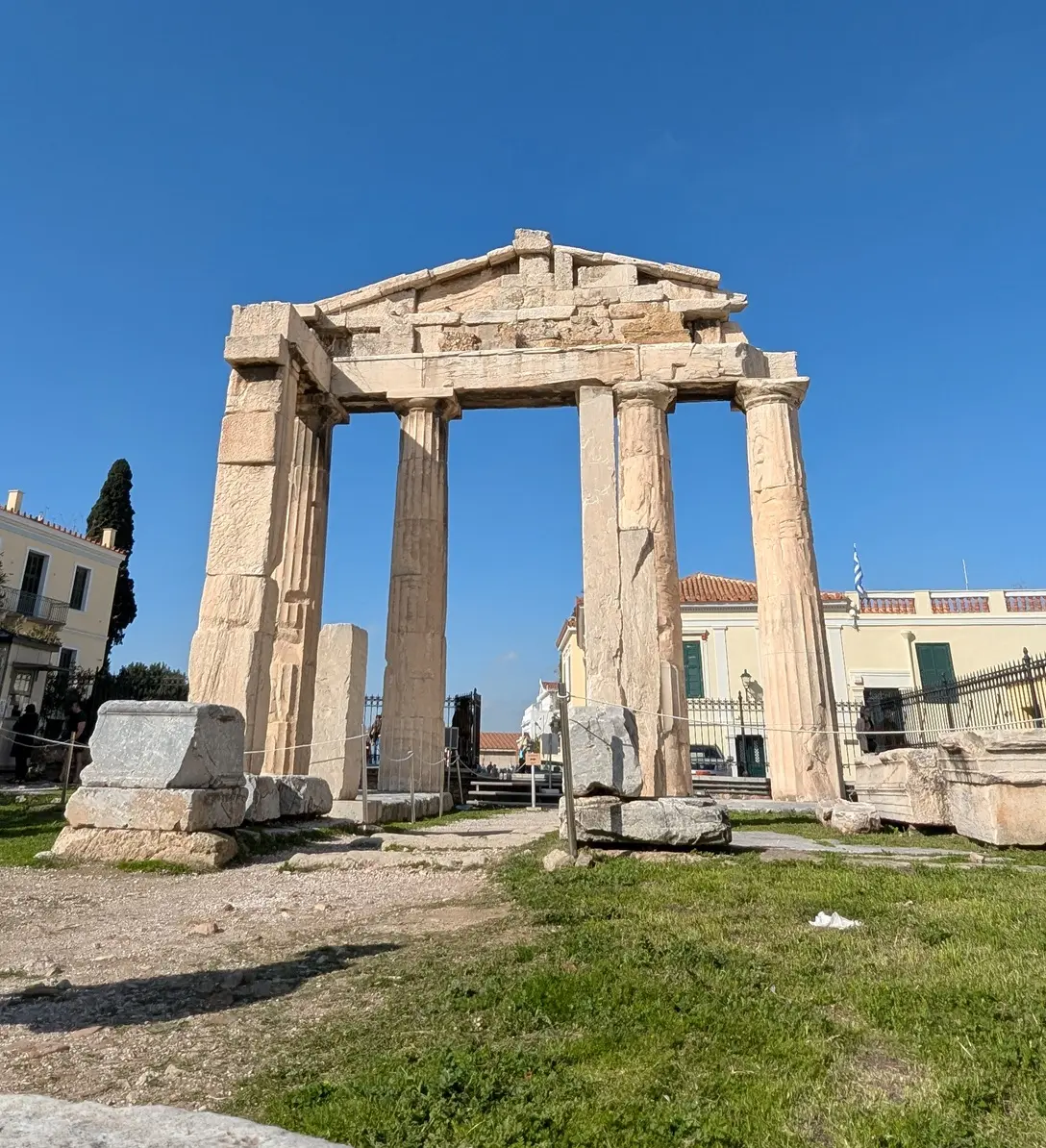Puerta de Atenea en Atenas