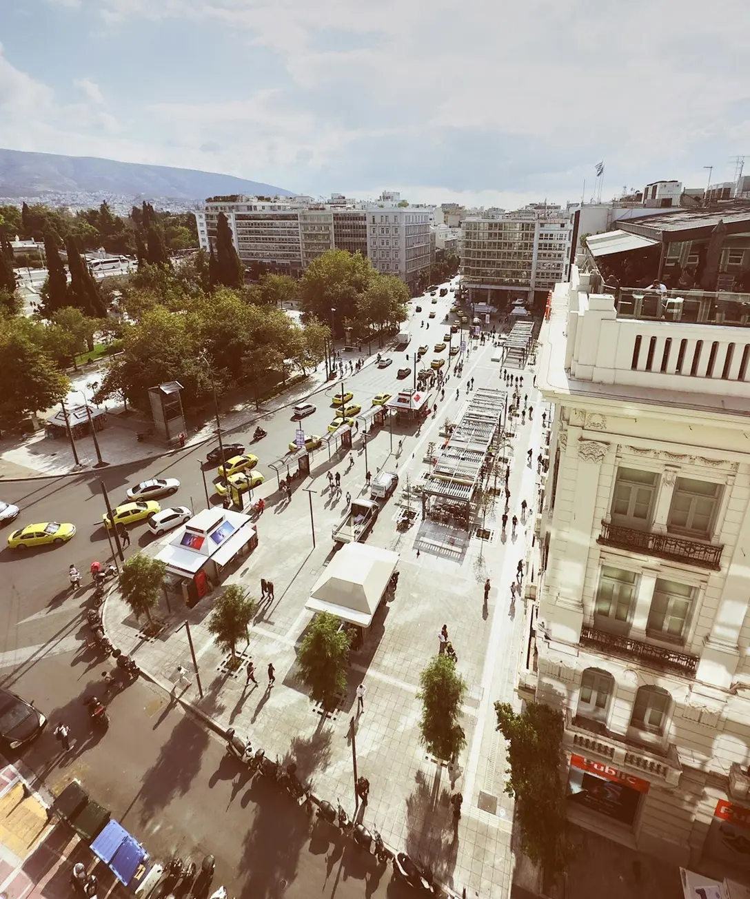 Plaza Syntagma en Atenas