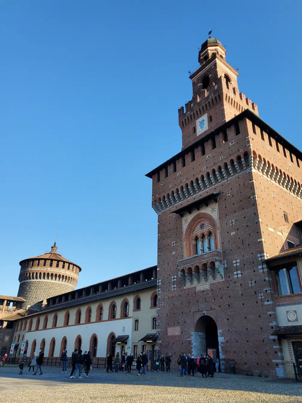 Castillo Sforzesco en Milán