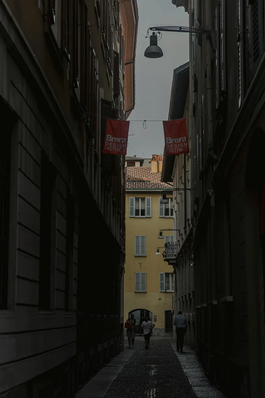 Barrio de Brera en Milán