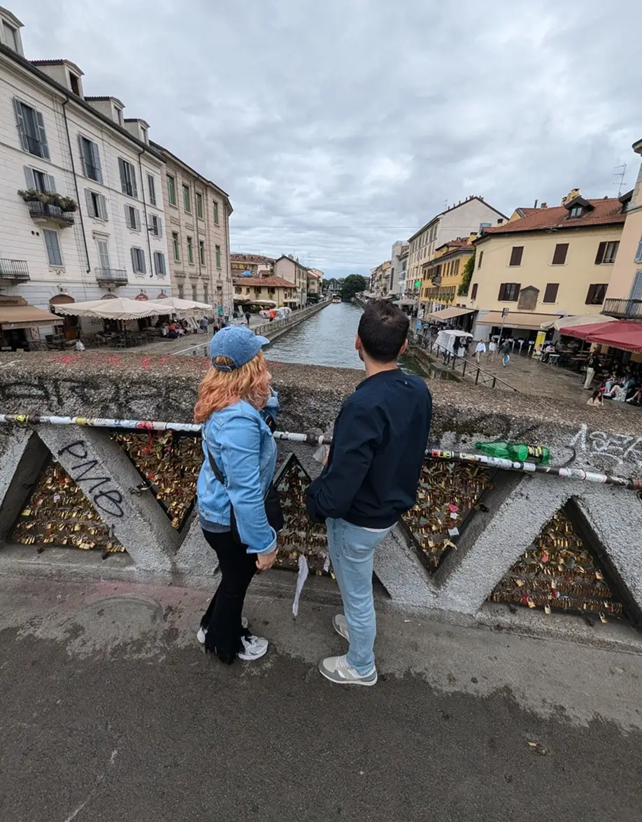 Canales de Navigli en Milán