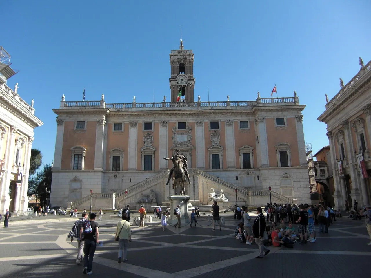 Plaza del Campidoglio en Roma