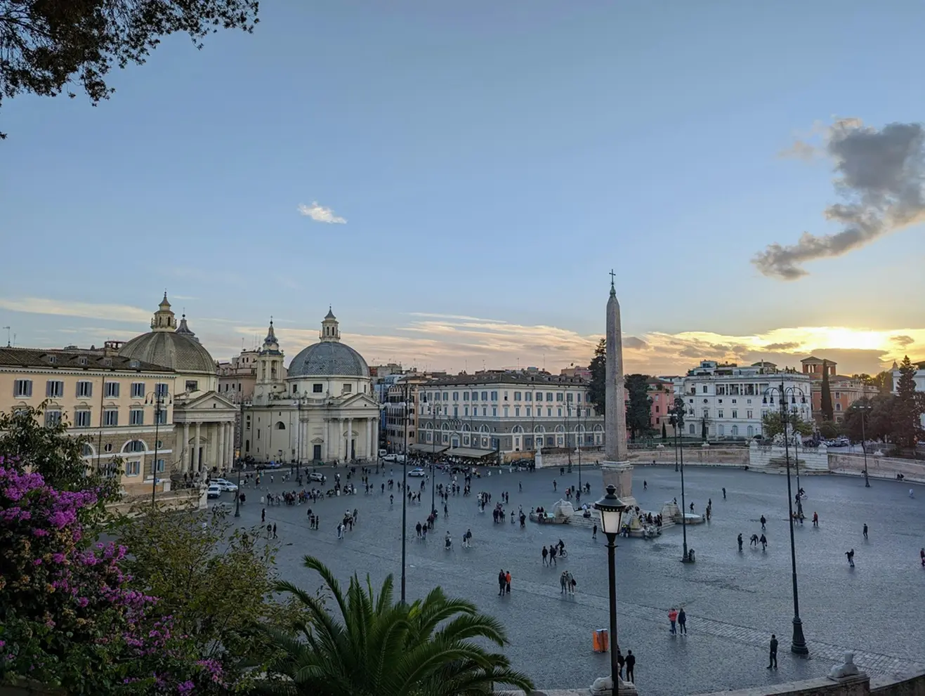Piazza del Popolo en Roma