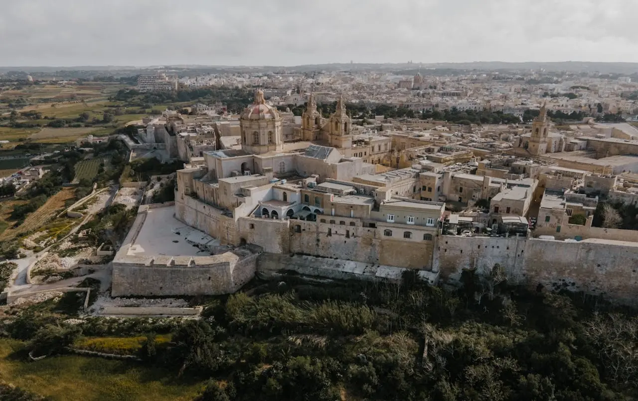 Mdina y acantilados de Dingli