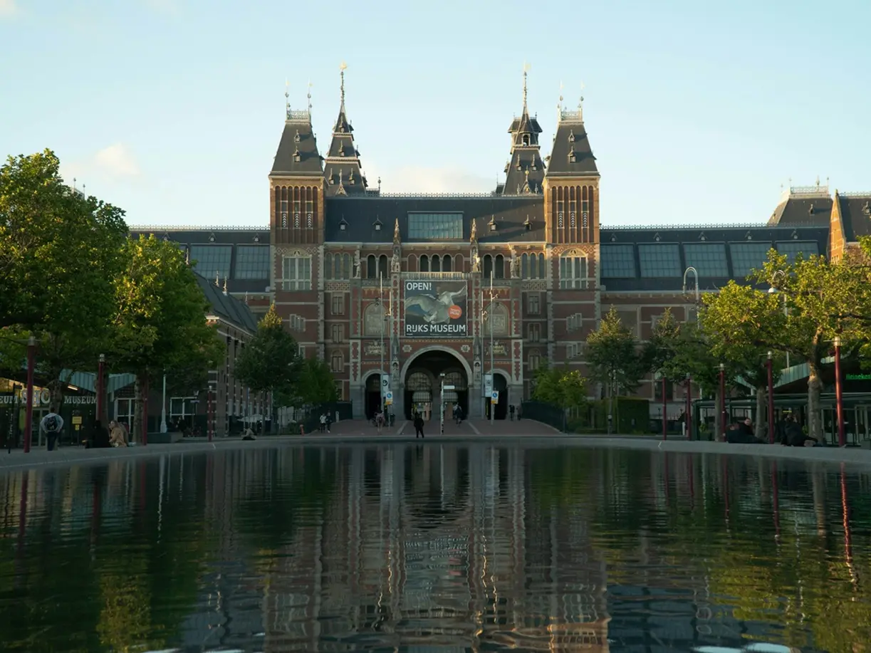 Rijksmuseum en Ámsterdam