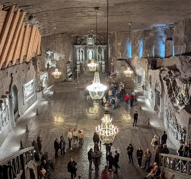 Capilla de Santa Kinga en las Minas de Sal de Wieliczka
