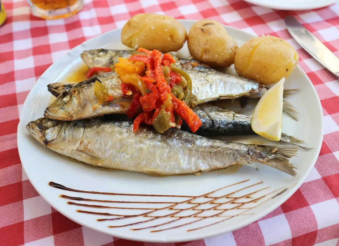 Sardinhas assadas