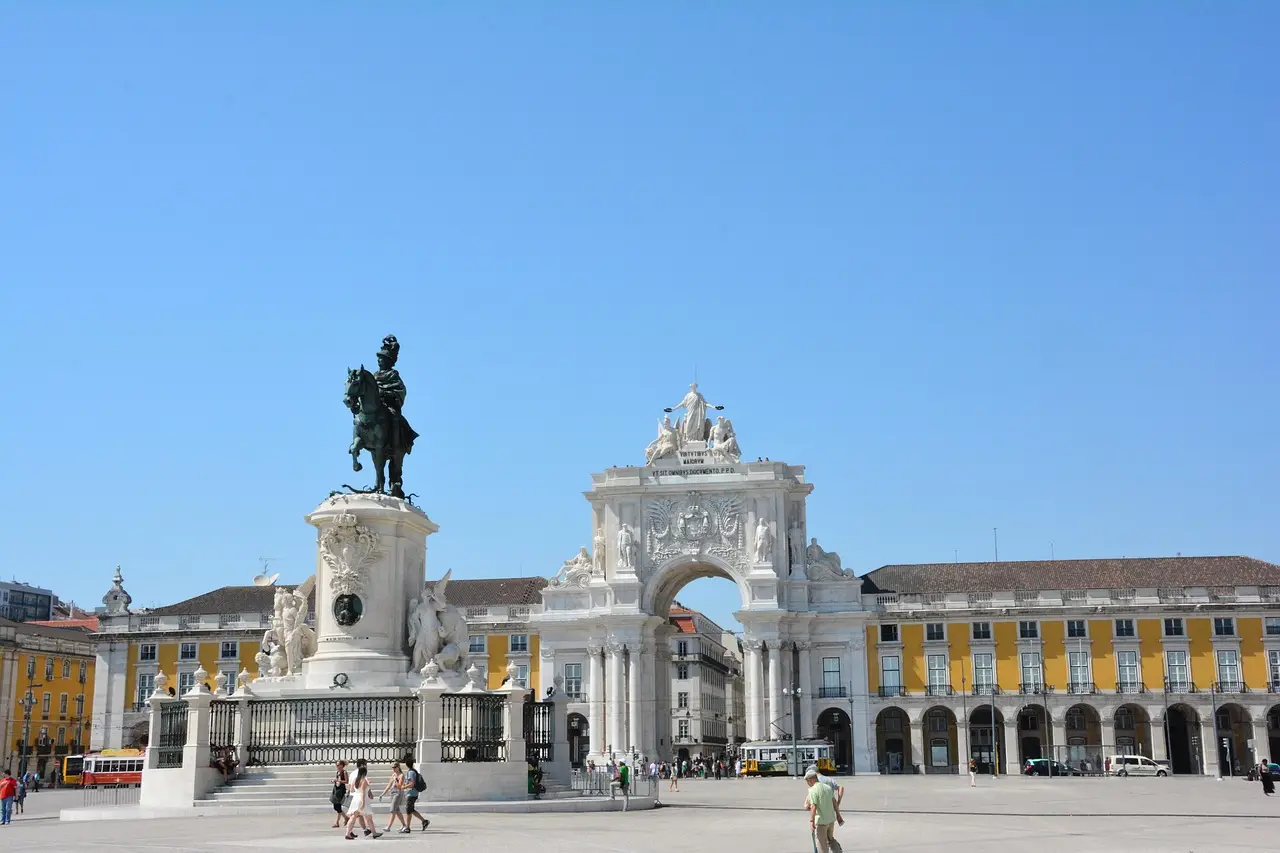 Plaza del Comercio en Lisboa