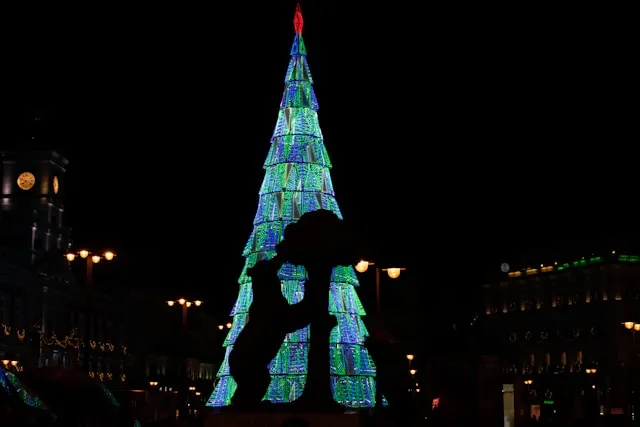 Árbol de Navidad en la Puerta del Sol, Madrid