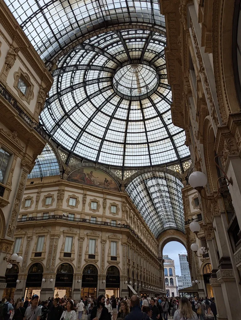 Galleria Vittorio Emanuele II en Milán