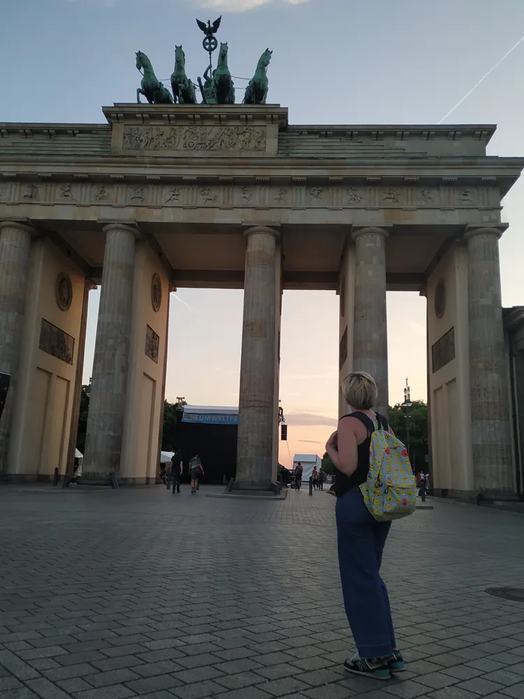Puerta de Brandeburgo en Berlín